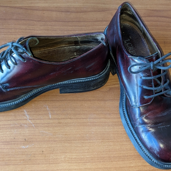 J.CREW OXFORD Leather SHOES SZ 7 - Picture 5 of 5